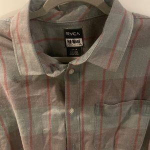 RVCA plaid flannel
